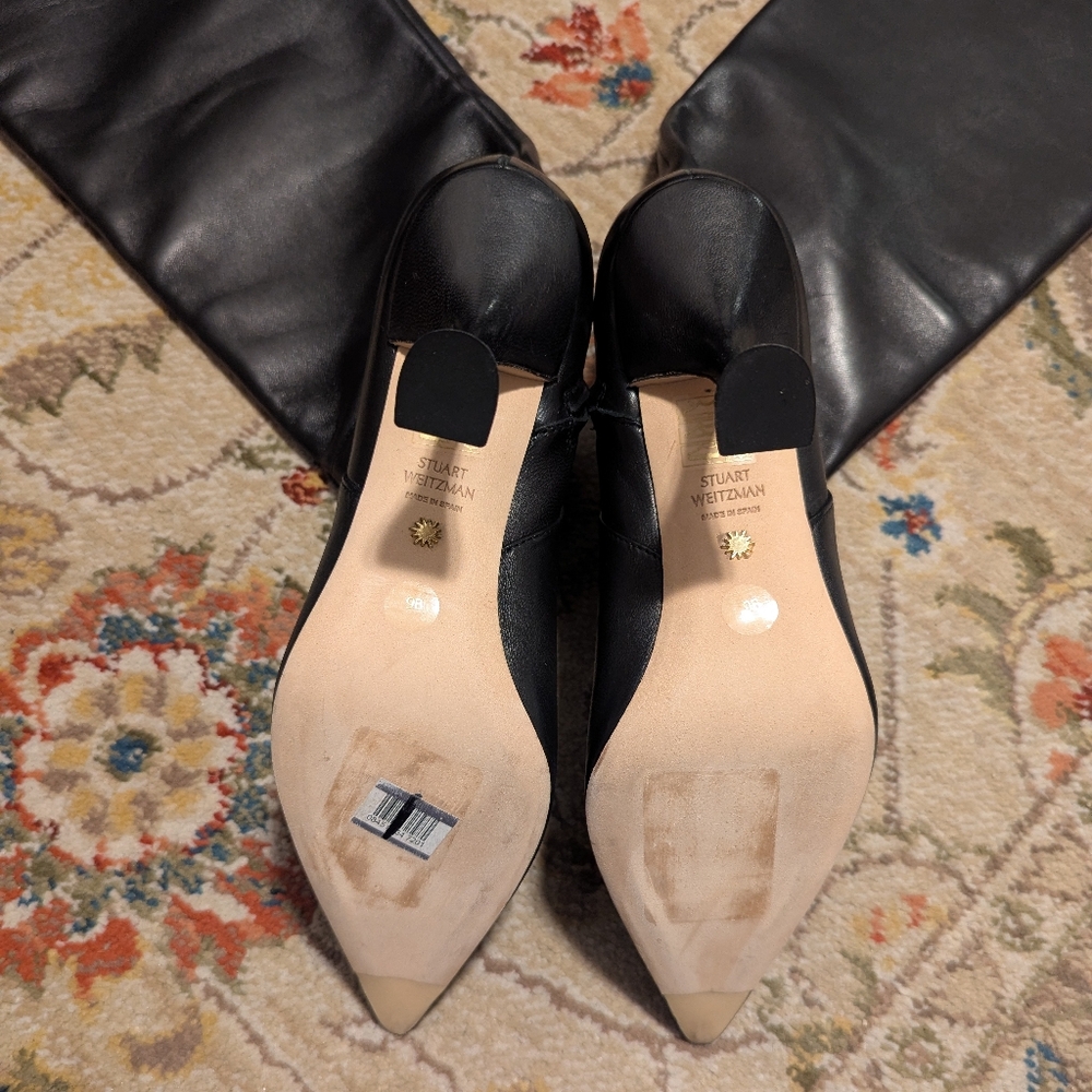 Stuart Weitzman Xcurve 85 Slouch Boots - Picture 12 of 14